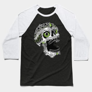 Calavera Skull Baseball T-Shirt